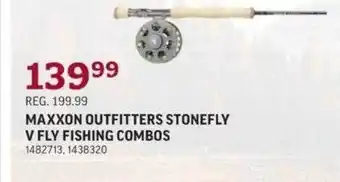 Academy Maxxon outfitters stonefly v fly fishing combos offer