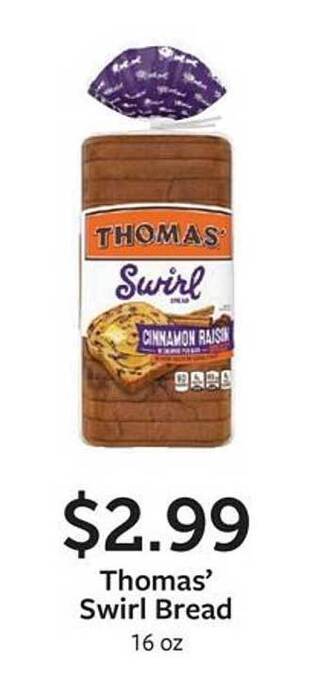 Fareway Thomas' swirl bread offer