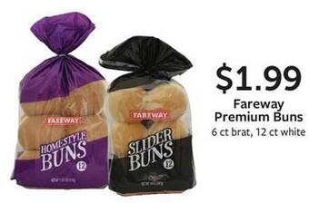 Fareway Fareway premium buns offer