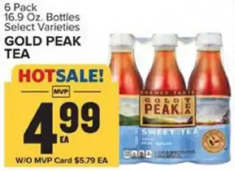 Food Lion Gold Peak Tea 16.9 oz offer