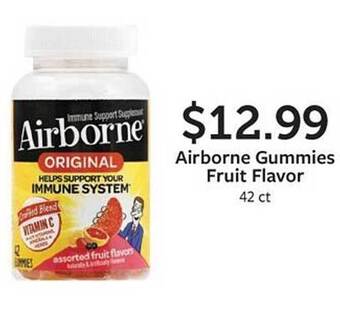 Fareway Airborne gummies fruit flavor offer