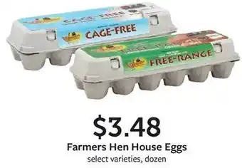 Fareway Farmers hen house eggs offer