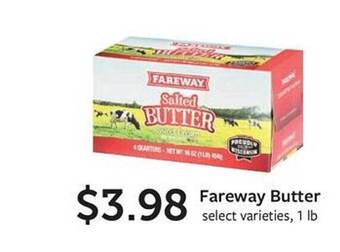 Fareway Fareway butter offer