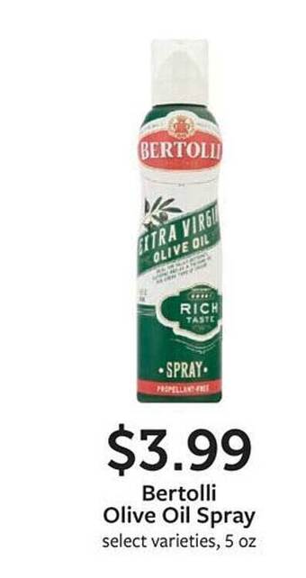 Fareway Bertolli olive oil spray offer