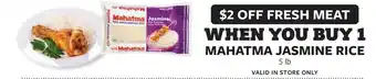 Fareway Mahatma jasmine rice offer