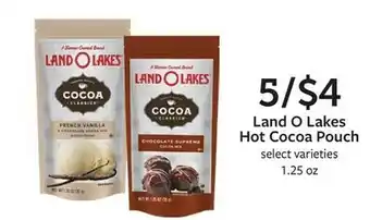 Fareway Land o lakes hot cocoa pouch offer