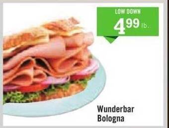 Price Chopper Wunderbar bologna offer