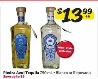 Winn Dixie Piedra azul tequila offer