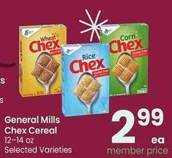 Safeway General mills chex cereal offer