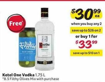 Winn Dixie Ketel one vodka offer