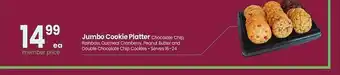 Safeway Jumbo cookie platter offer