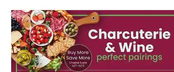 Safeway Charcuterie & wine offer