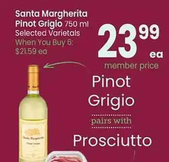 Safeway Santa margherita pinot grigio offer