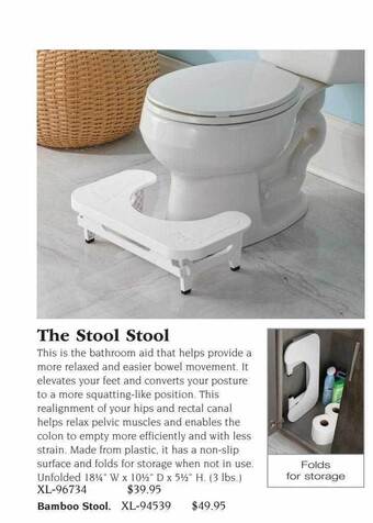Hammacher Schlemmer The stool stool offer