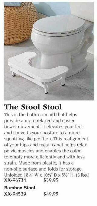 Hammacher Schlemmer The stool stool offer