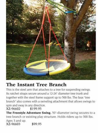 Hammacher Schlemmer The instant tree branch offer