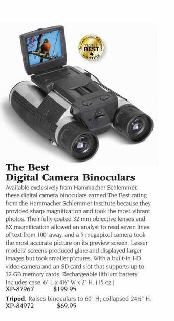 The best digital camera binoculars