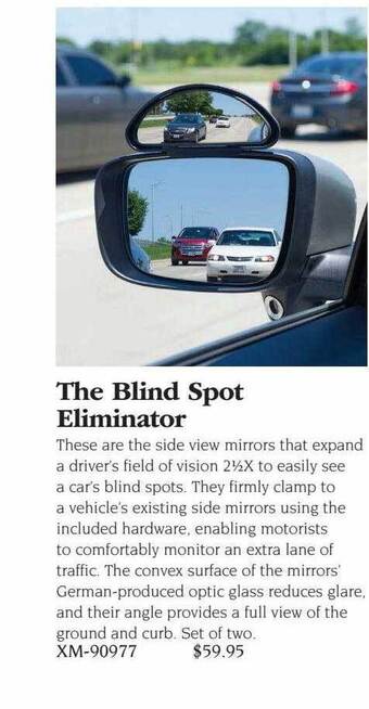 Hammacher Schlemmer The blind spot eliminator offer