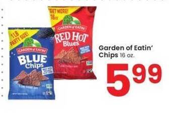Albertsons Garden of eatin' chips offer