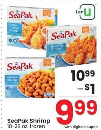Albertsons Seapak shrimp offer