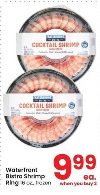 Albertsons Waterfront bistro shrimp ring offer
