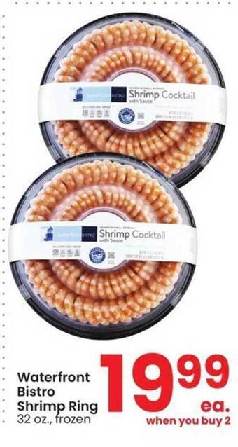 Albertsons Waterfront bistro shrimp ring offer
