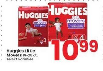 Albertsons Huggies little movers offer