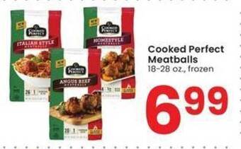 Albertsons Cooked perfect meatballs offer