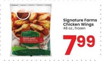 Albertsons Signature farms chicken wings offer