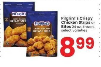 Albertsons Pilgrim's crispy chicken strips or bites offer