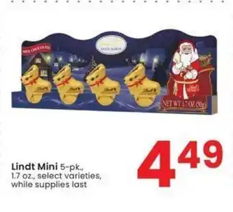 Albertsons Lindt mini offer