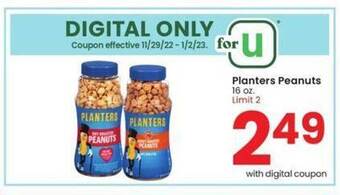 Albertsons Planters peanuts offer