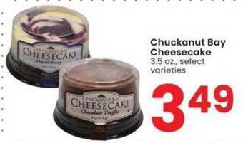 Albertsons Chuckanut bay cheesecake offer