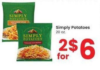 Albertsons Simply potatoes offer