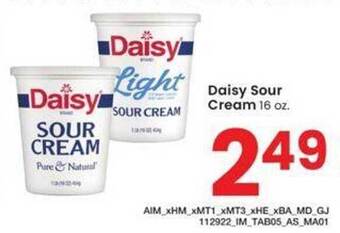 Albertsons Daisy sour cream offer