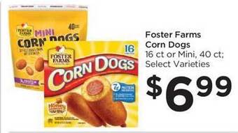 Food 4 Less Foster farms corn dogs offer