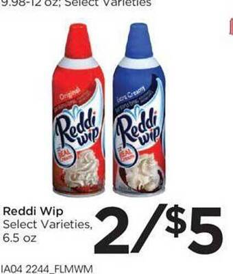 Food 4 Less Reddi wip offer