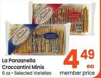 Safeway La panzanella croccantini minis offer