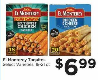 Food 4 Less El monterey taquitos offer