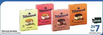 Safeway Tillamook novelties offer