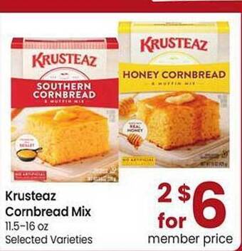 Safeway Krusteaz cornbread mix offer