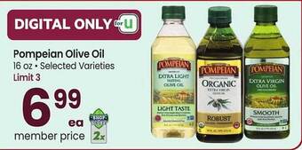 Safeway Pompeian olive oil offer