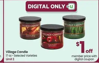 Safeway Village candle offer