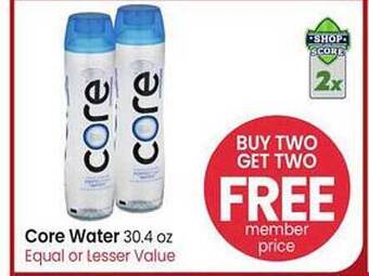 Safeway Core water offer