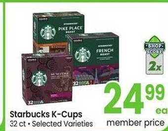 Safeway Starbucks k-cups offer