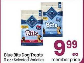 Safeway Blue bits dog treats offer