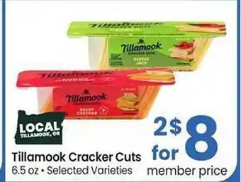 Safeway Tillamook cracker cuts offer