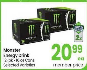 Safeway Monster energy drink offer
