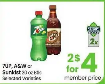 Safeway 7up, a&w or sunkist offer