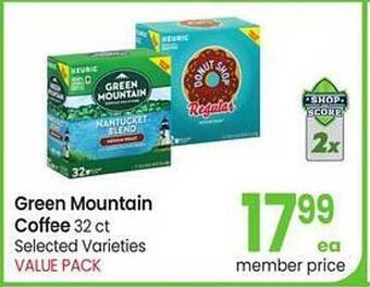 Safeway Green mountain coffee offer